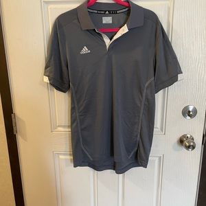 Adidas Grey Polo Size Small
